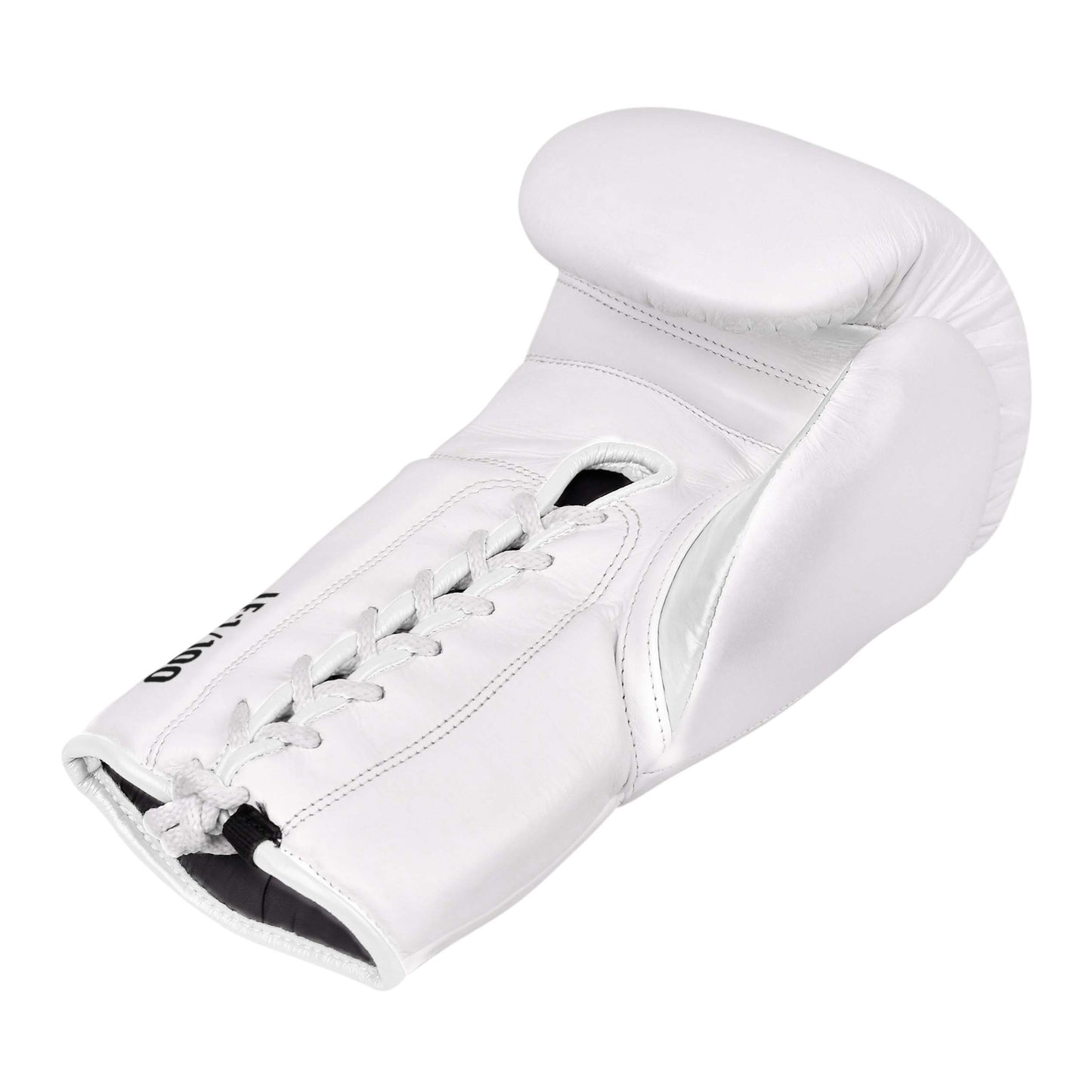 Model M Boxing Gloves - Genuine Leather White
