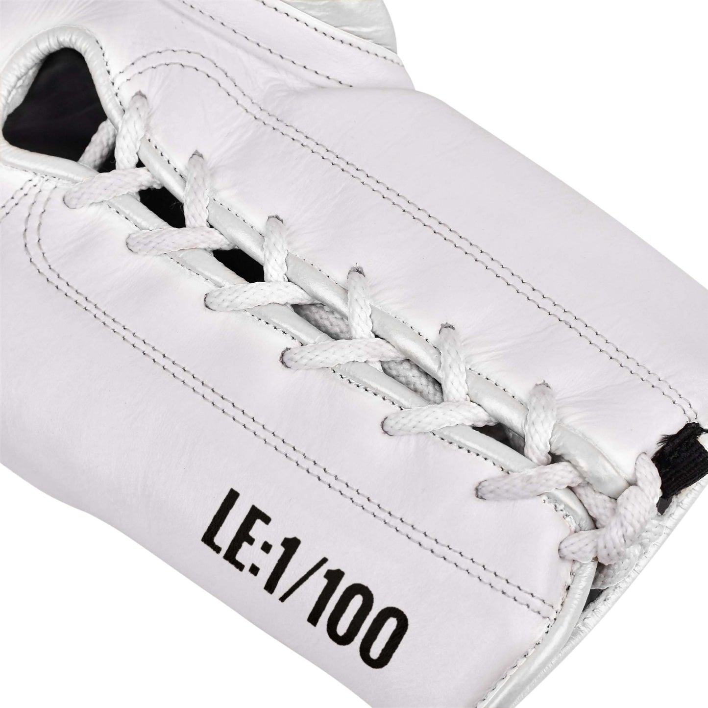 Model M Boxing Gloves - Genuine Leather White